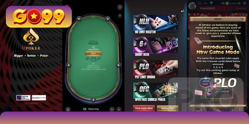 Cấu trúc và giới hạn của bàn cược Poker Omaha