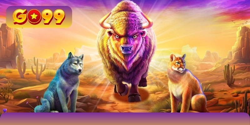 Hệ thống đồ họa tạo sức hút cho Buffalo King Megaways