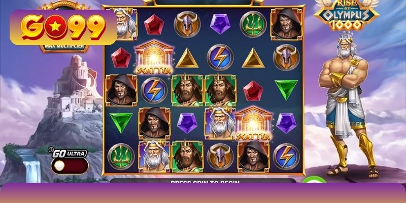 Tính năng Wild và biểu tượng slot Rise Olympus